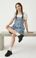 Jupe Salopette en Jean