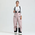 Pantalon De Ski Femme Salopette Rose Poudré