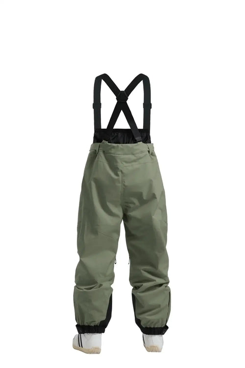 Pantalon De Ski Homme Salopette Vert