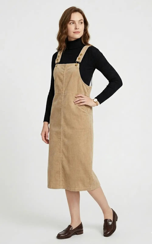 Robe Hiver Velours Salopette