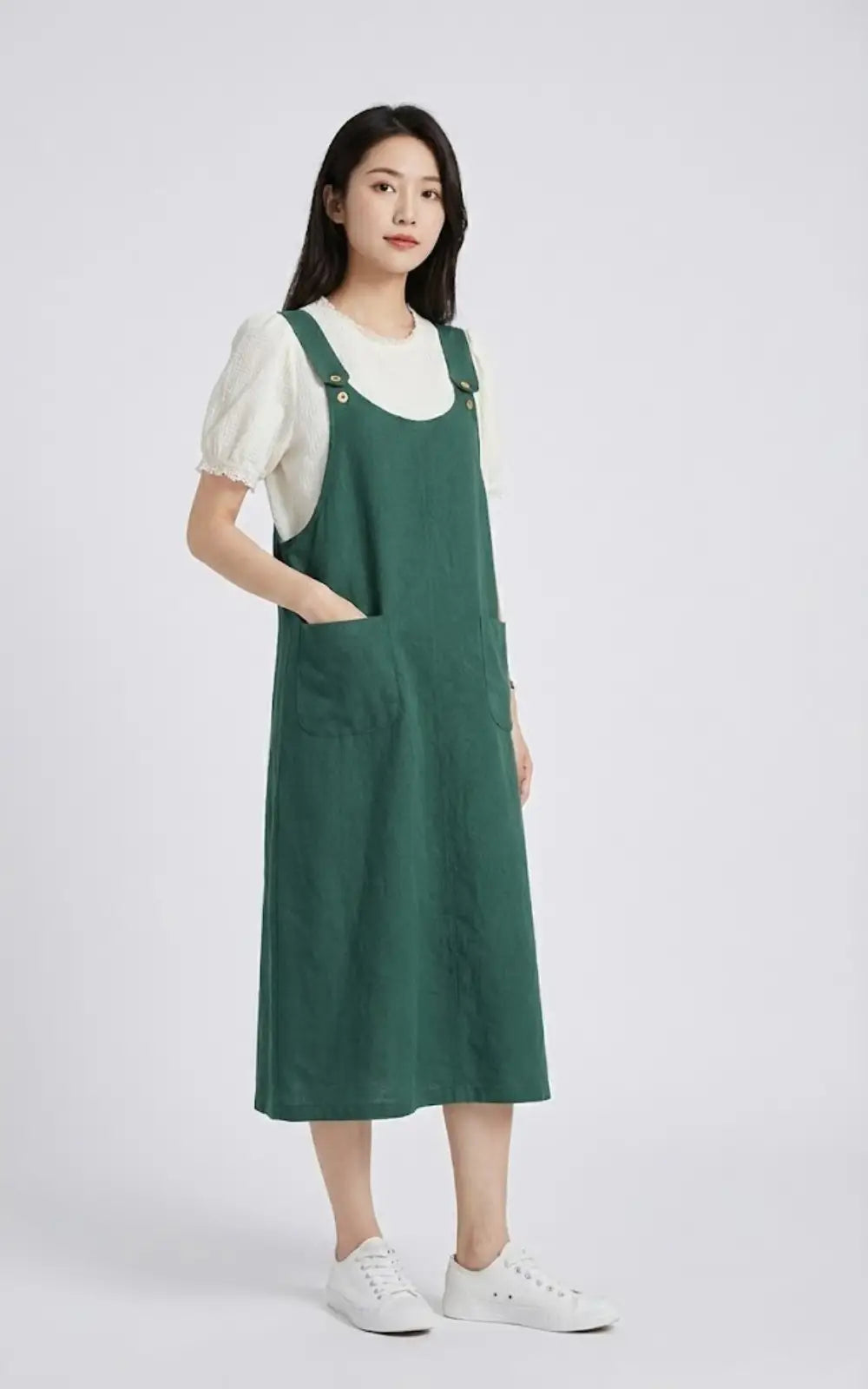 Robe Salopette Col O