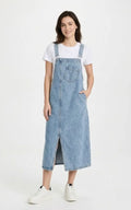 Robe Salopette en Jean Femme