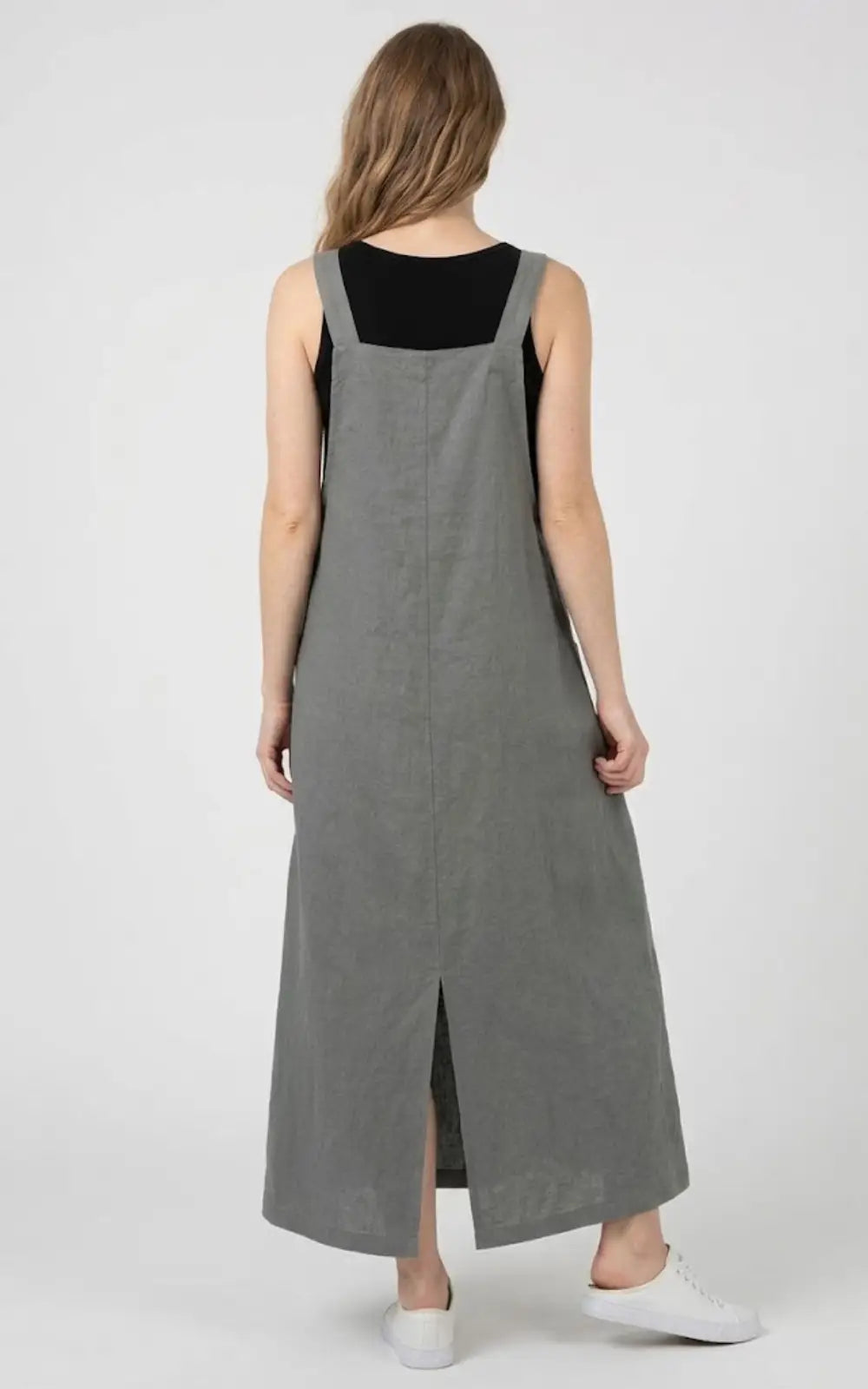 Robe Salopette Grise