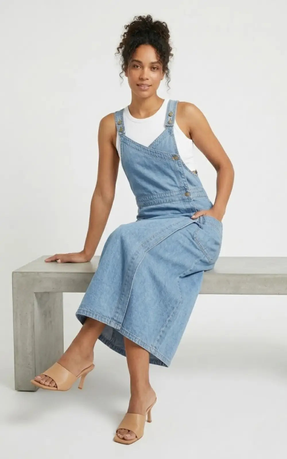 Robe Salopette Jean De Soirée