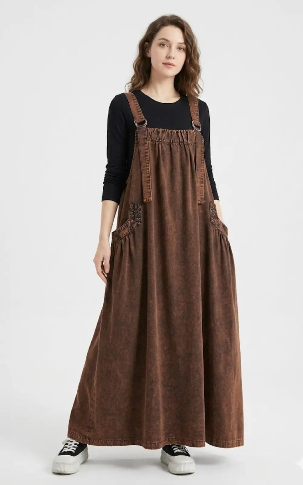Robe Salopette Jean Grande Taille