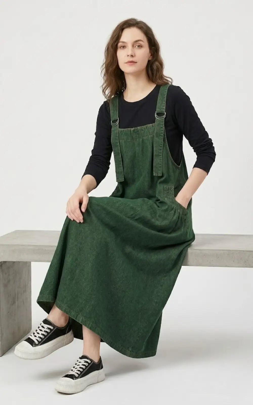 Robe Salopette Jean Hiver