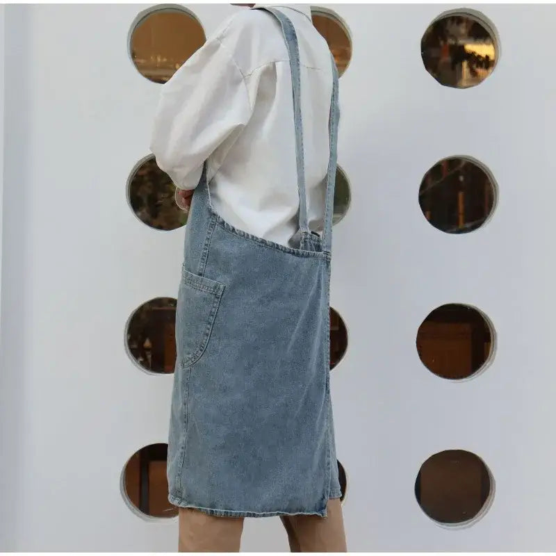 Robe Salopette Jean Style Urbain