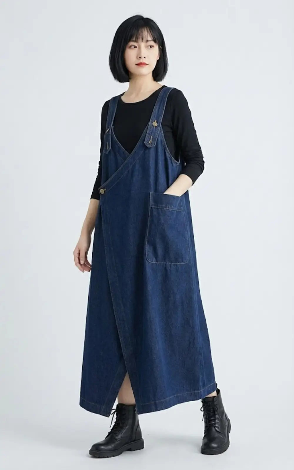 Robe Salopette Jeans Retro