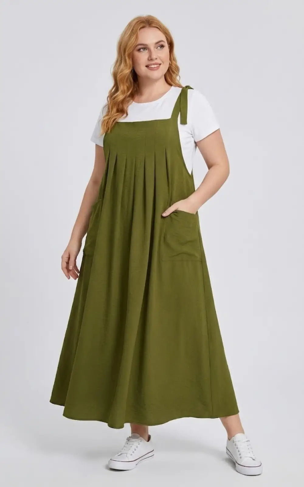 Robe Salopette Kaki