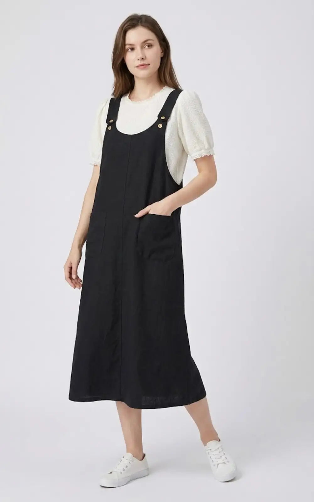 Robe Salopette Mi Longue