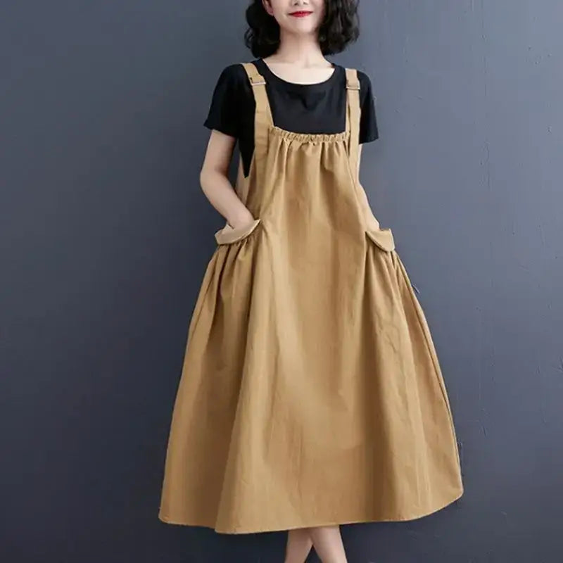 Robe Salopette Mi-Saison
