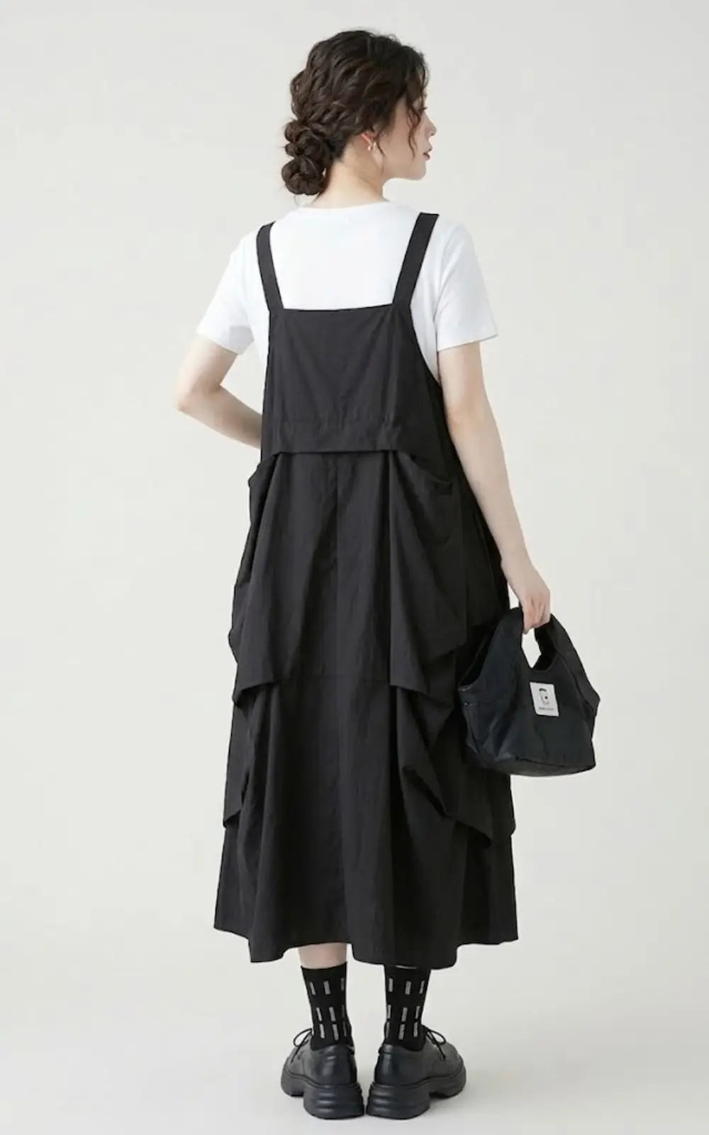 Robe Salopette Plissée