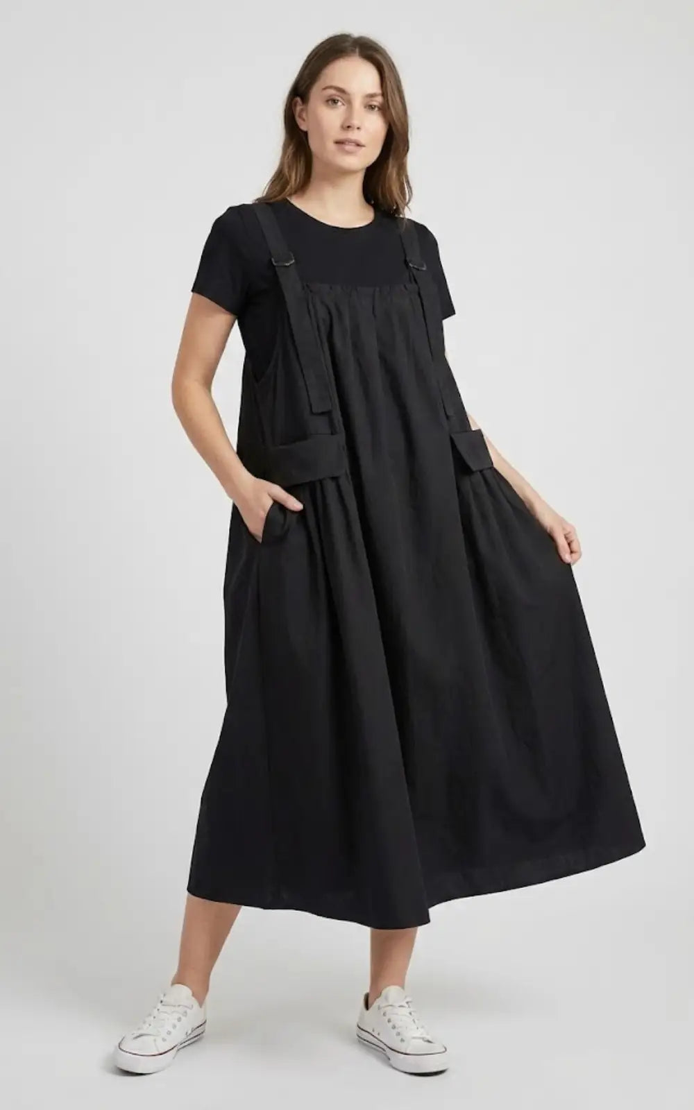 Robe Salopette Plissée