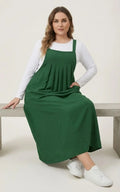 Robe Salopette Verte