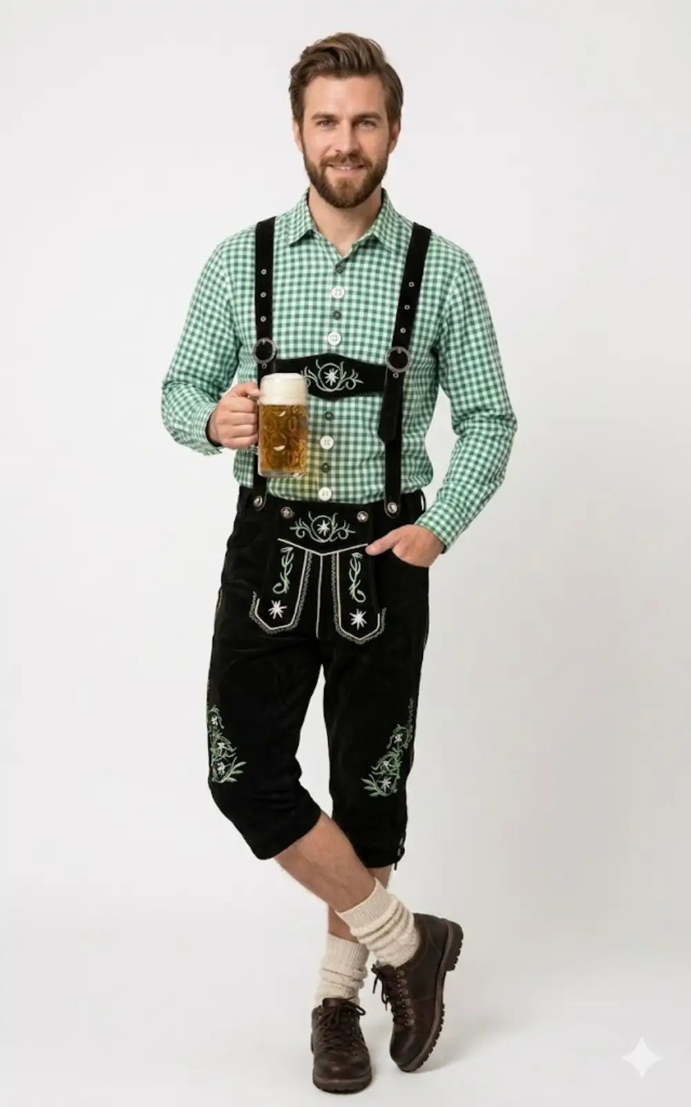 Salopette Bavaroise Pour Fête Traditionnelle