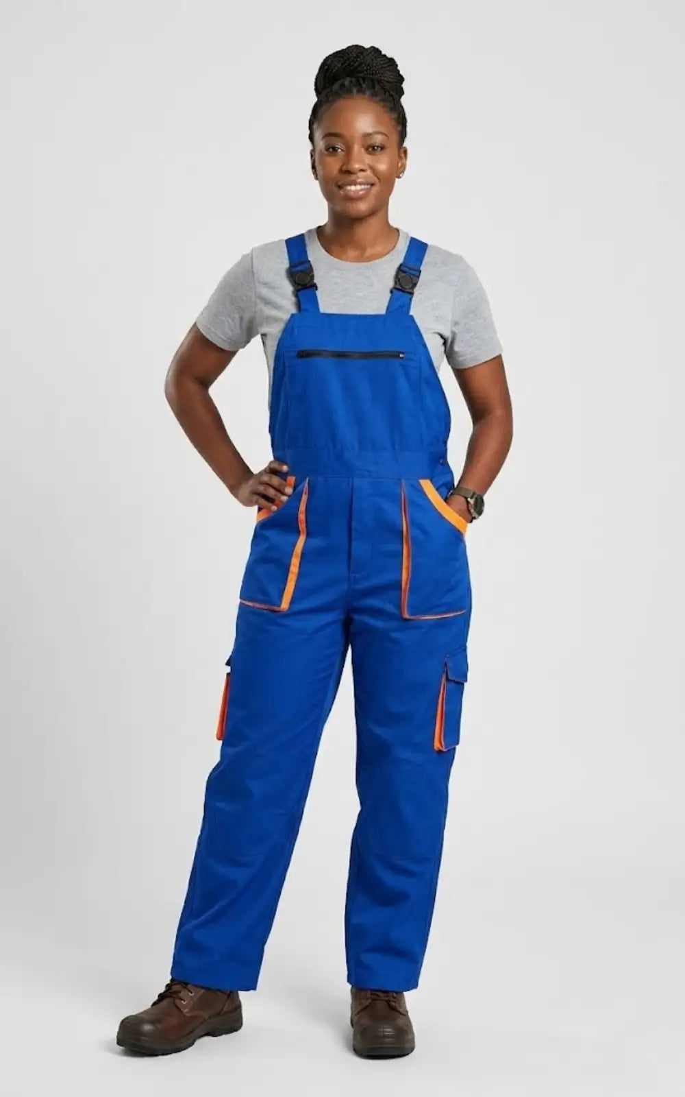 Salopette Bleu De Travail Femme