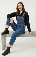 Salopette Bleu en Jean Femme
