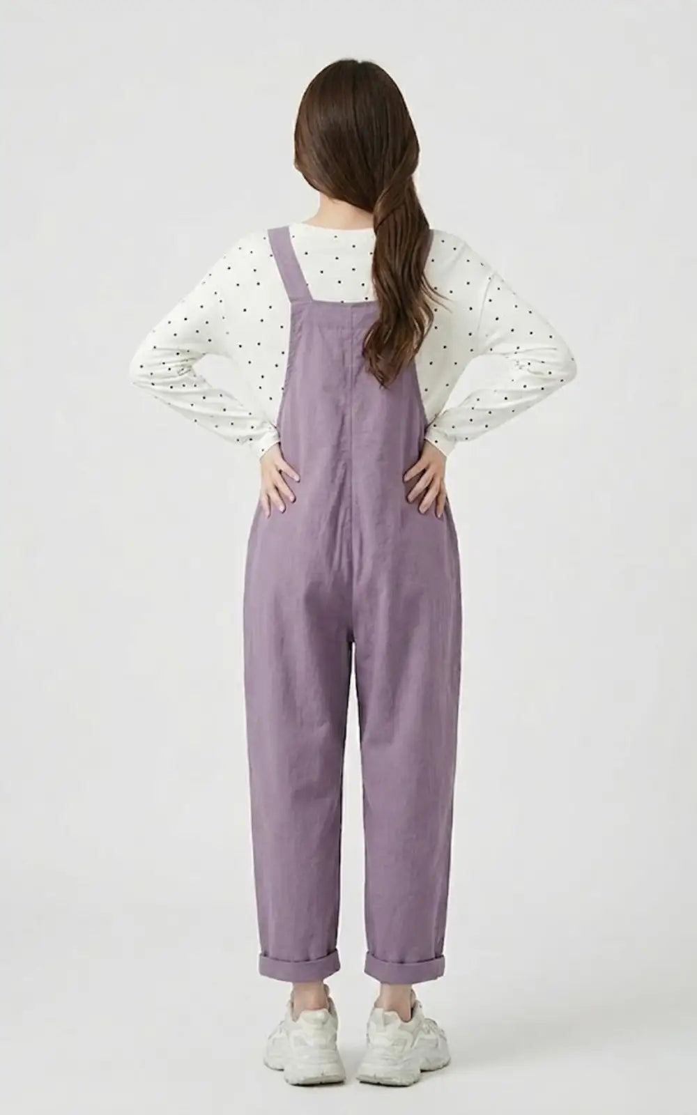 Salopette De Grossesse Violette