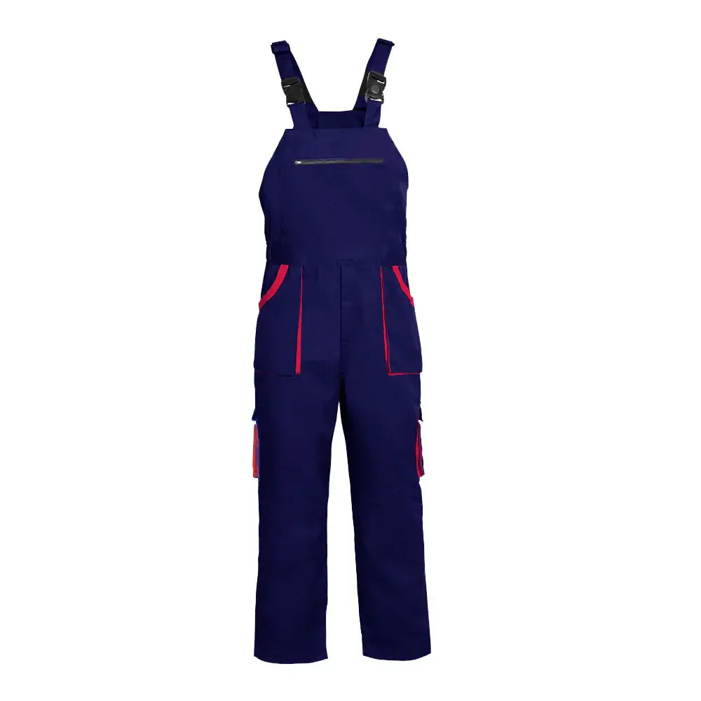 Salopette De Travail Bleu Marine Foncé Femme