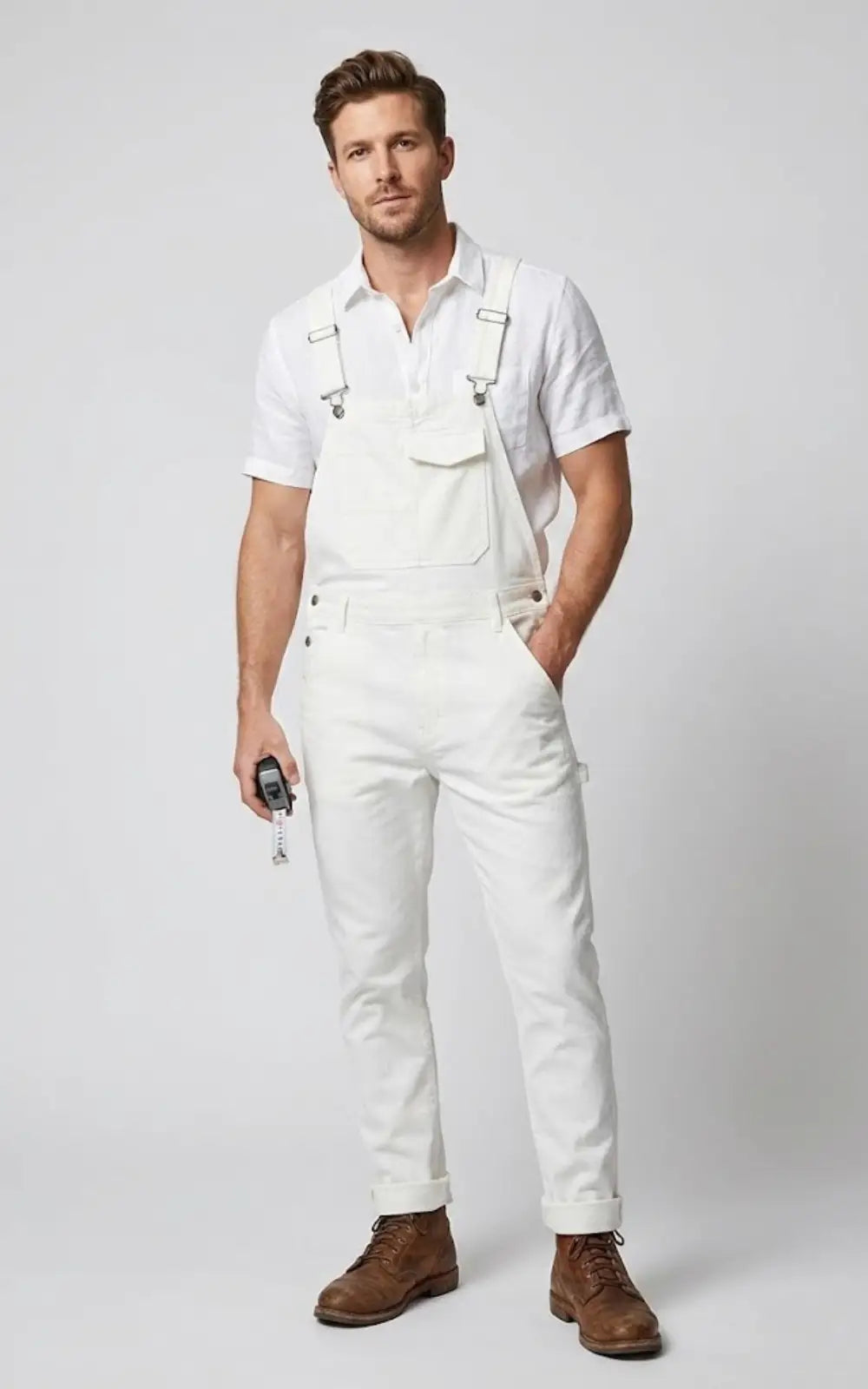 Salopette De Travail Homme Blanche