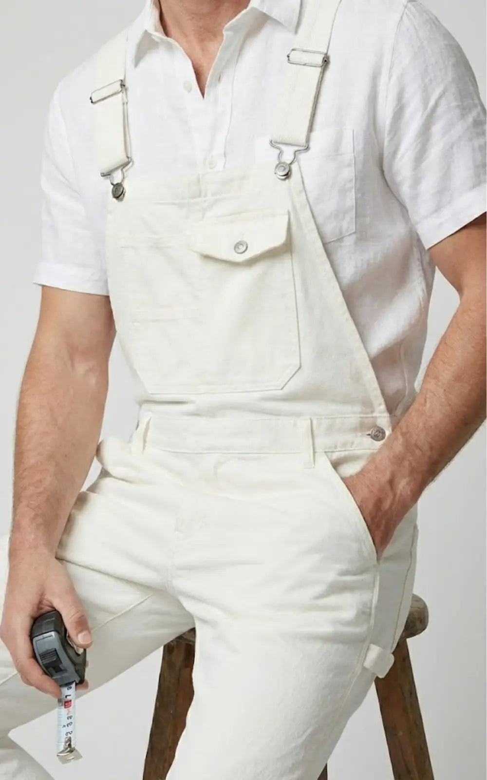 Salopette De Travail Homme Blanche