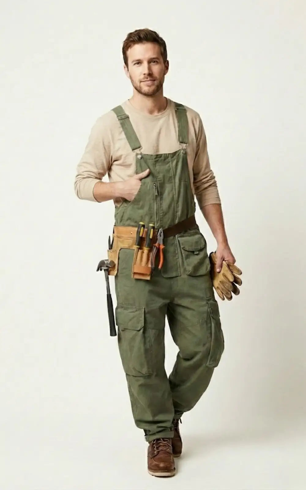 Salopette De Travail Homme Cargo