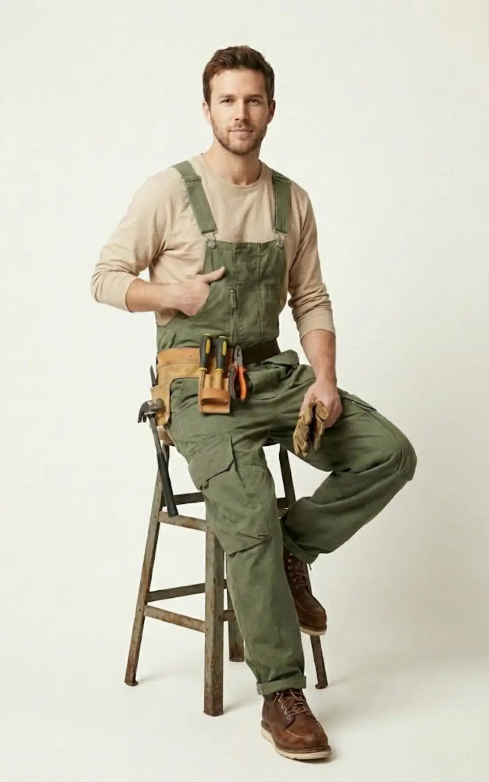 Salopette De Travail Homme Cargo