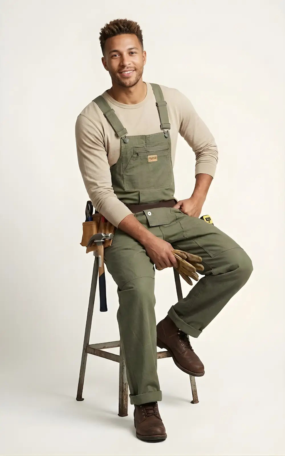 Salopette De Travail Homme Multi-Poches