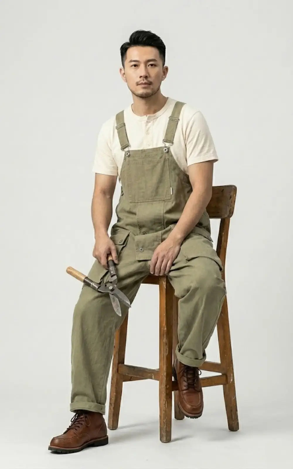 Salopette De Travail Homme Style Safari