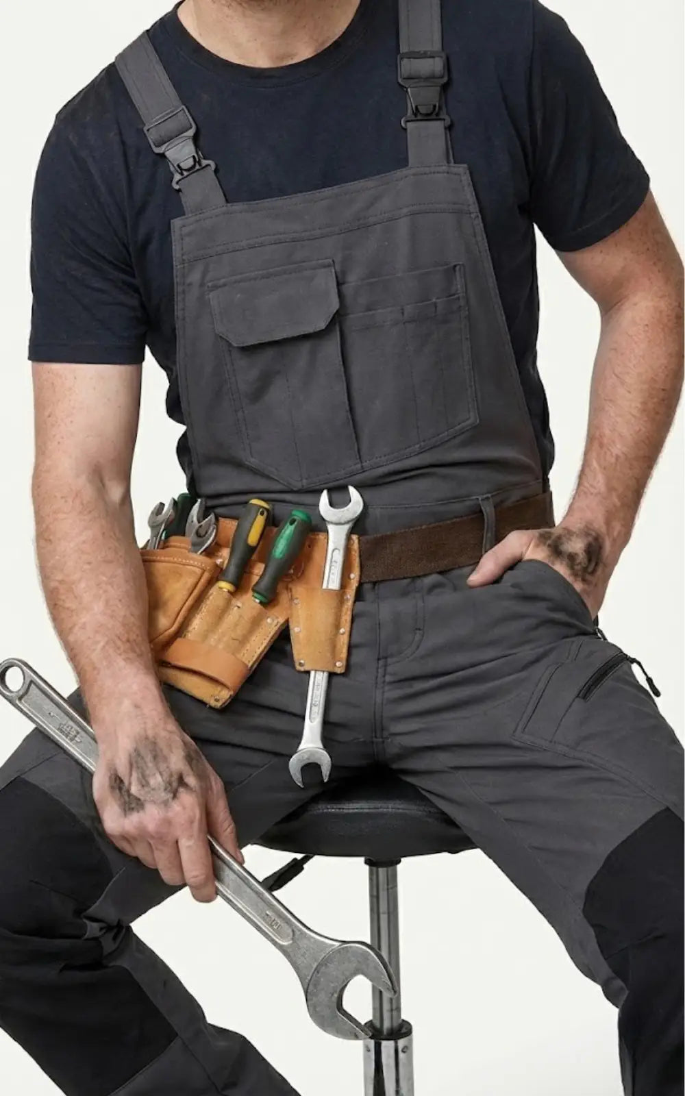 Salopette De Travail Stretch Homme