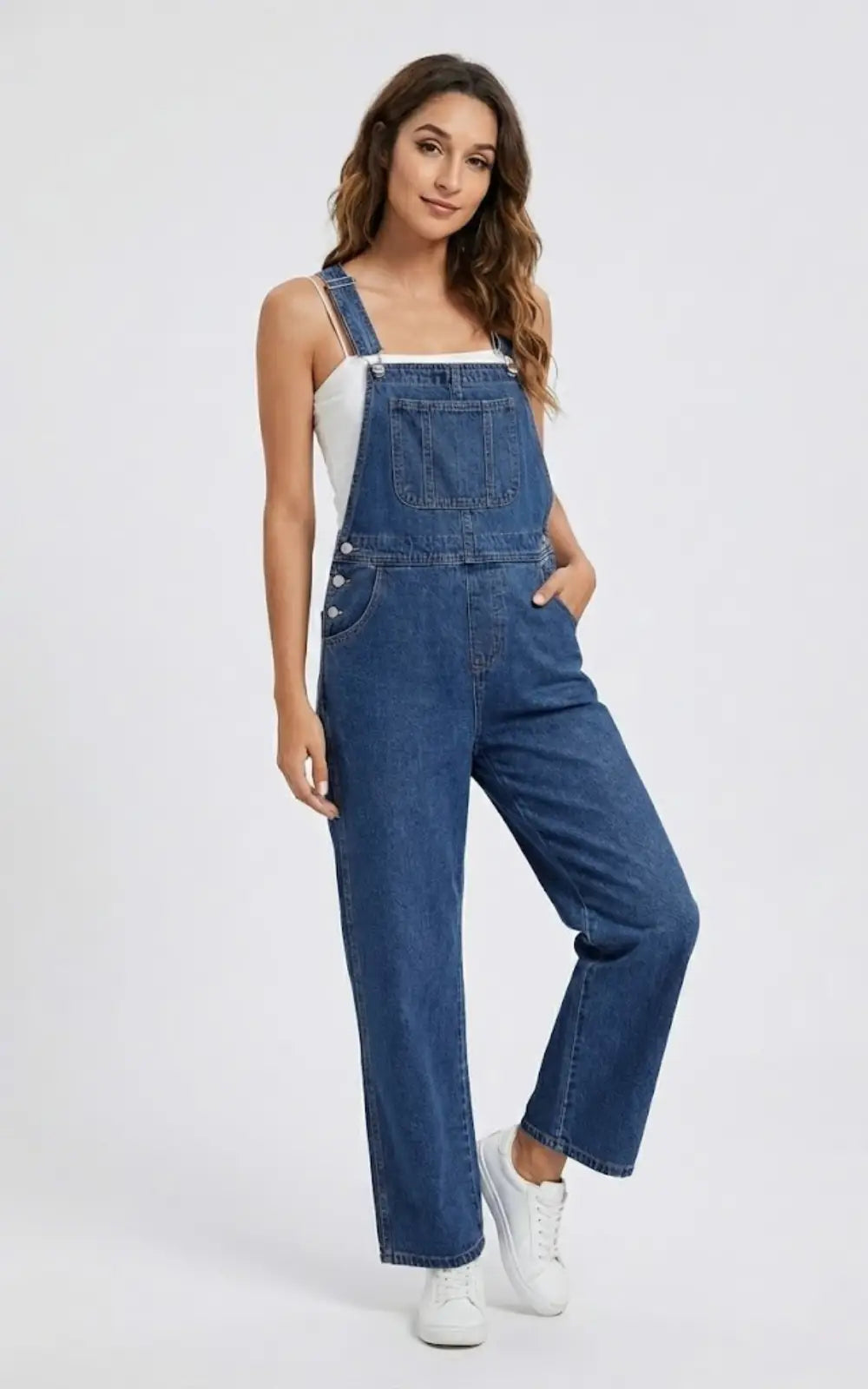 Salopette en Denim Jean Femme