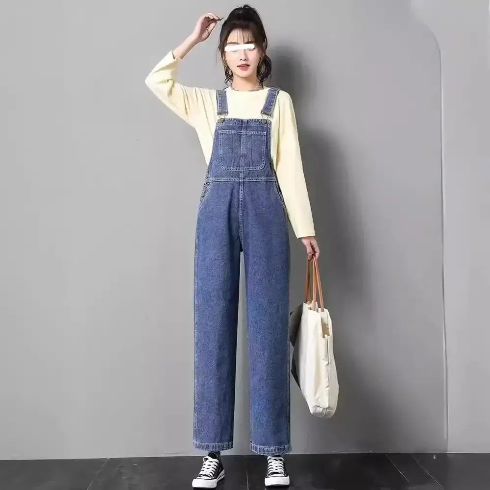 Salopette en Denim Jean Femme