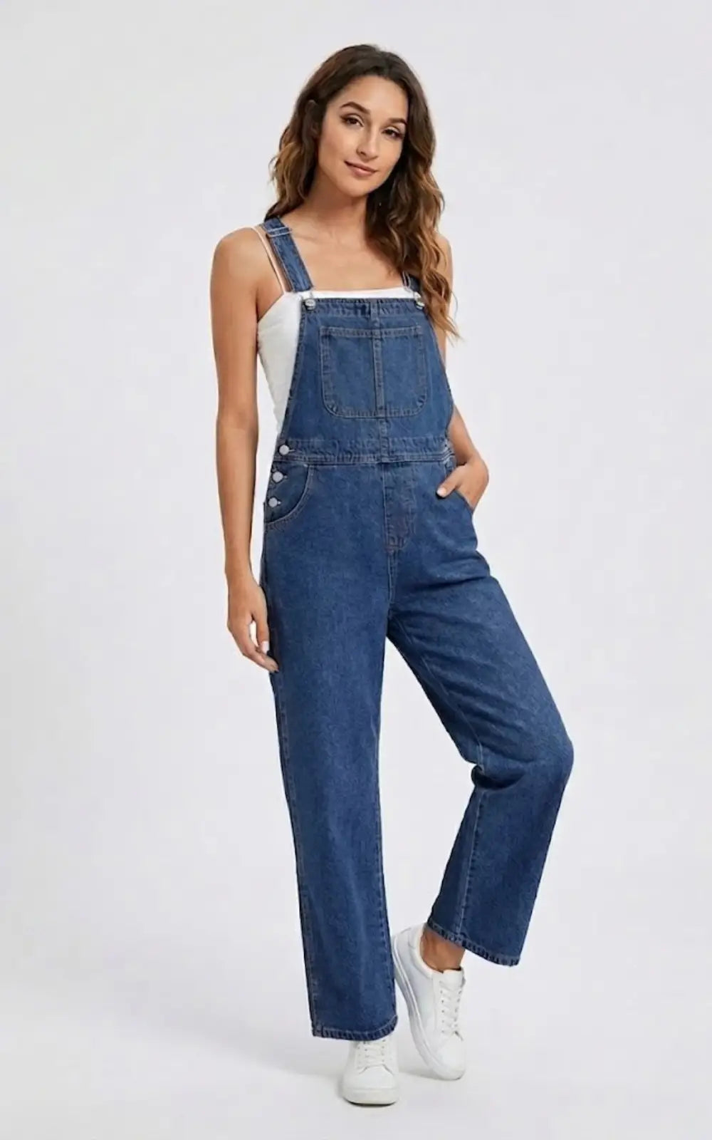 Salopette en Denim Jean Femme