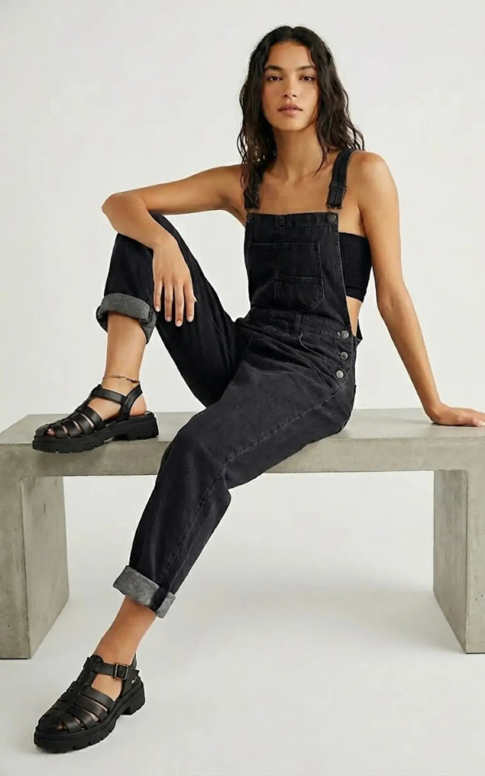 Salopette en Jean Femme Simple