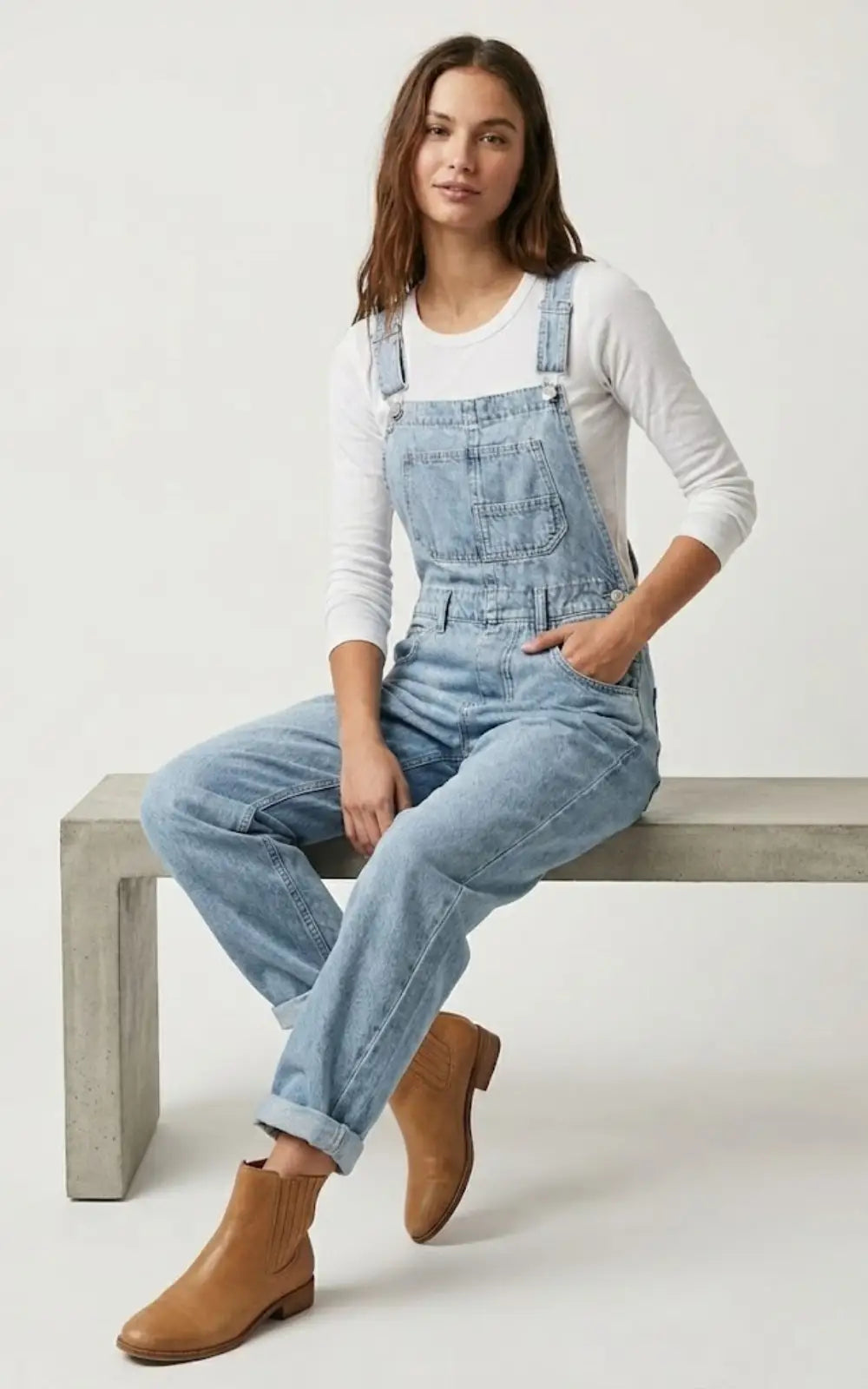 Salopette Femme Jean Bouton