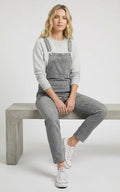 Salopette Femme Jean Gris