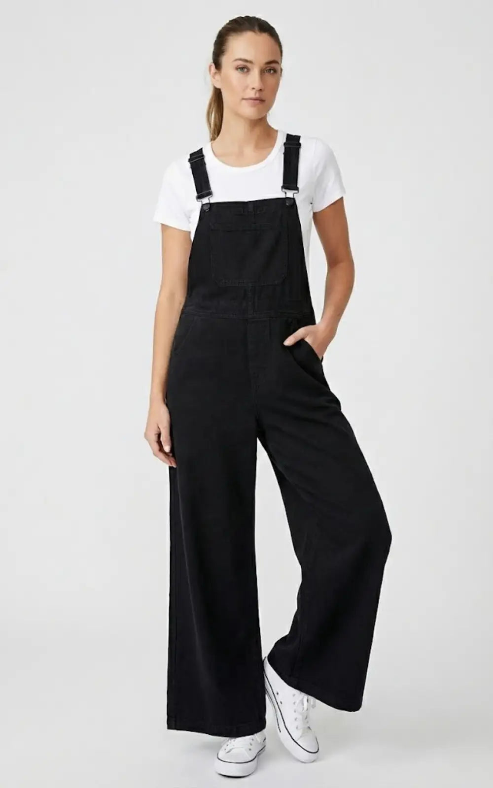 Salopette Femme Jean Wide Leg