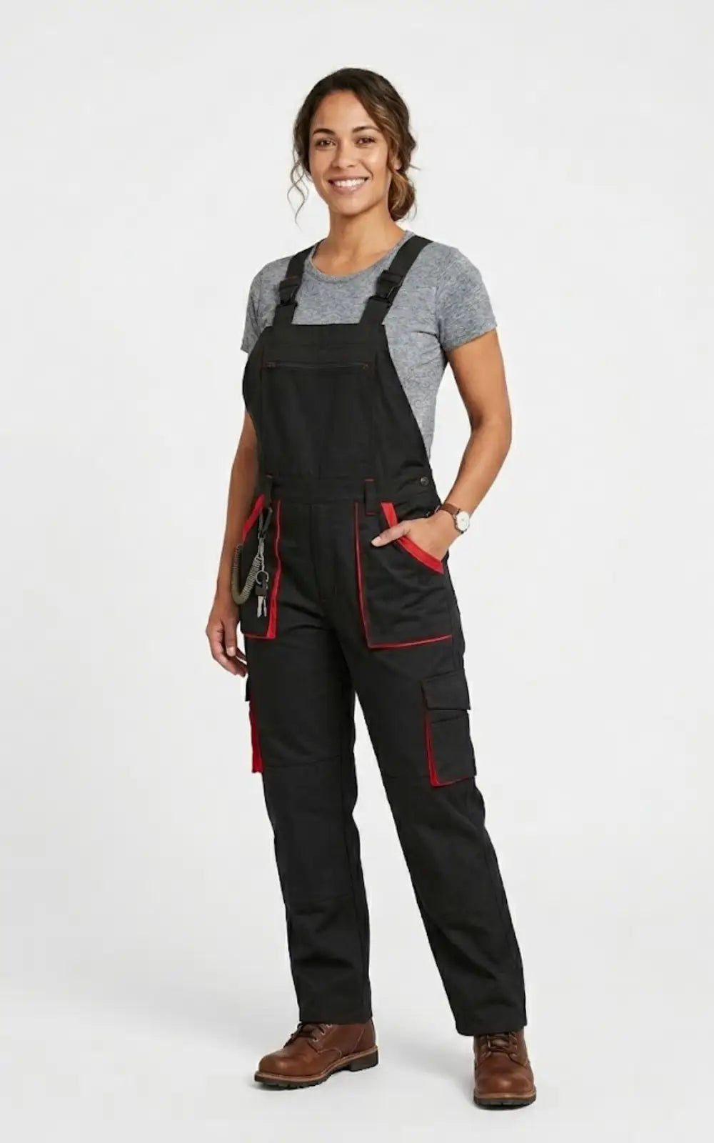Salopette Femme Style Tenue De Travail