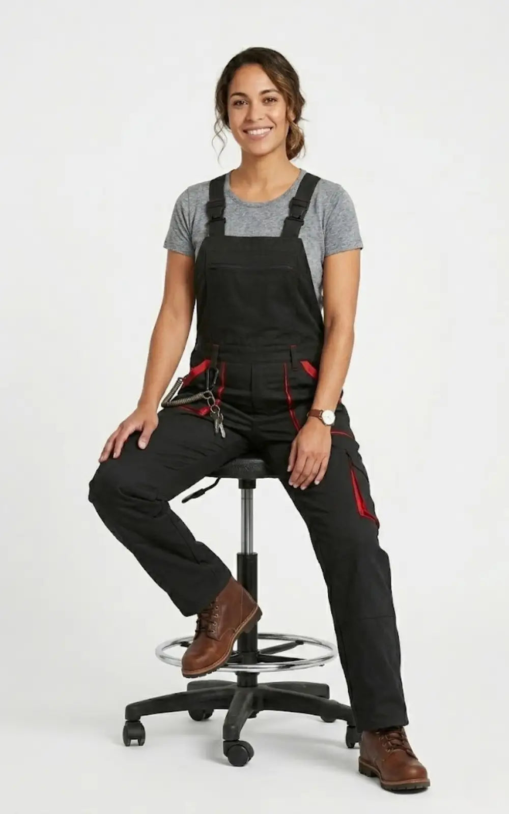 Salopette Femme Style Tenue De Travail