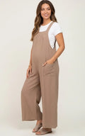 Salopette Grossesse Fluide Marron