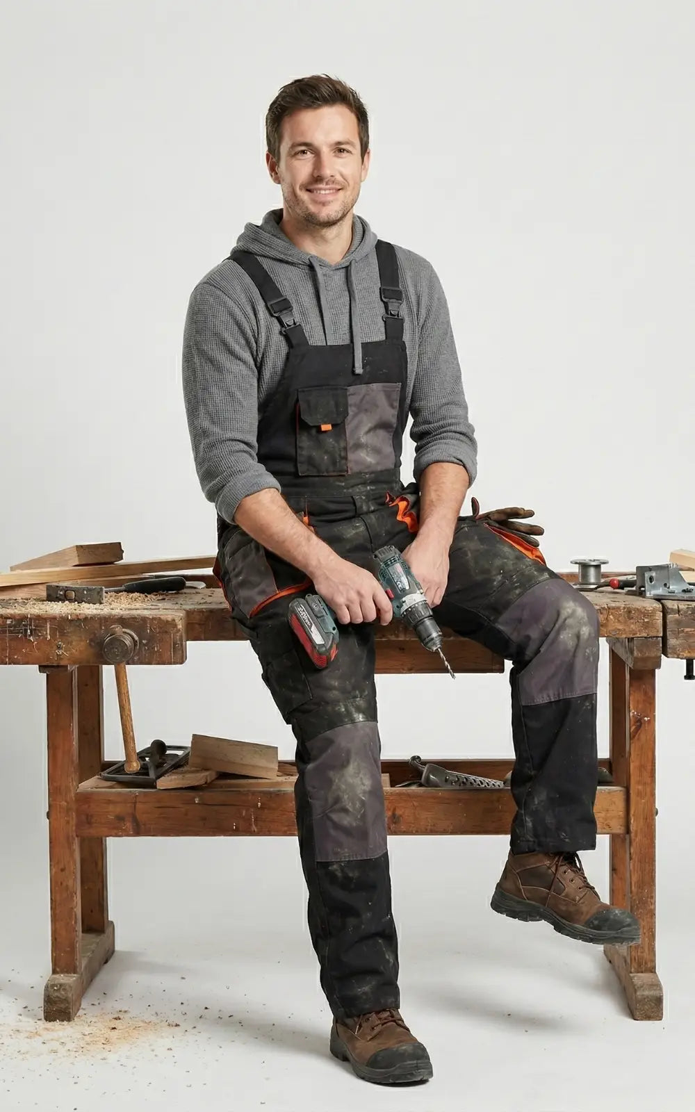 Salopette Homme De Travail Bricolage