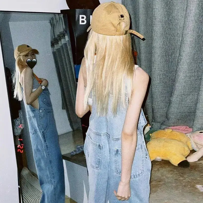 Salopette Jean American Vintage Femme