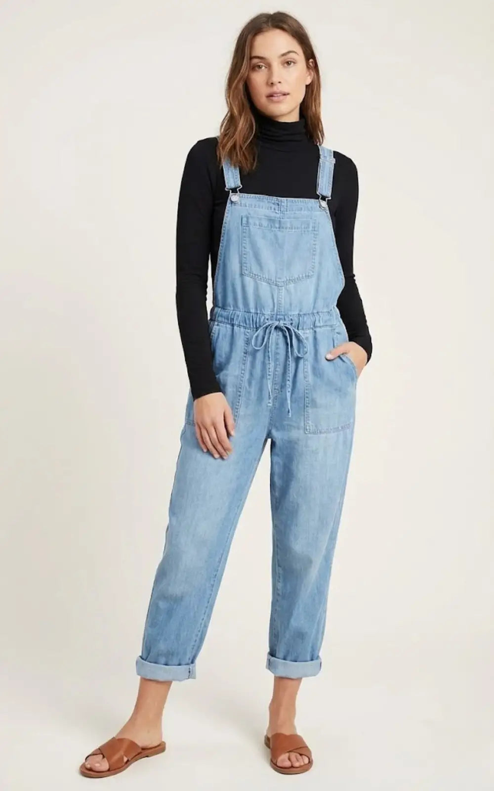 Salopette Jean Femme Avec Cordon