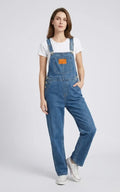 Salopette Jean Femme Coupe Droite