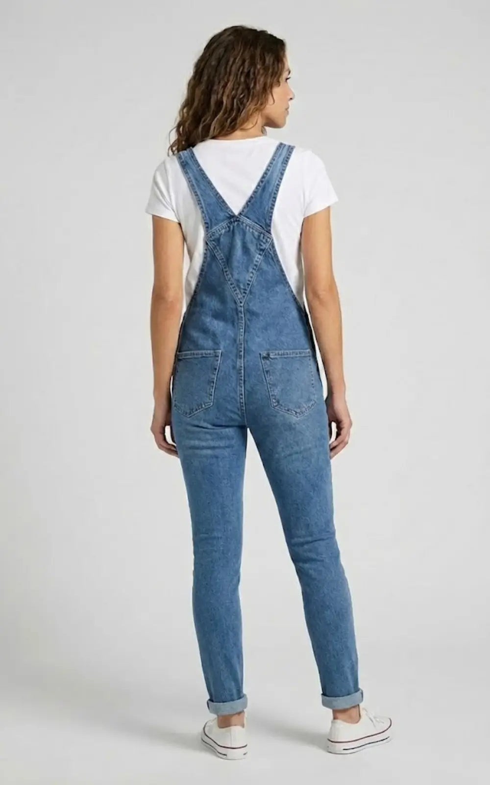 Salopette Jean Femme Coupe Straight