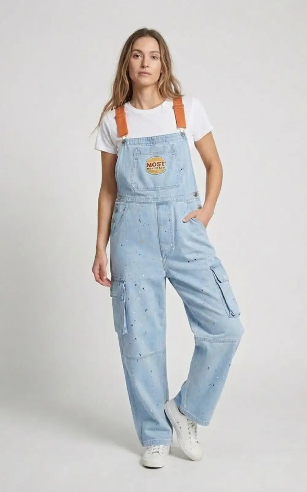 Salopette Jean Femme Hiver