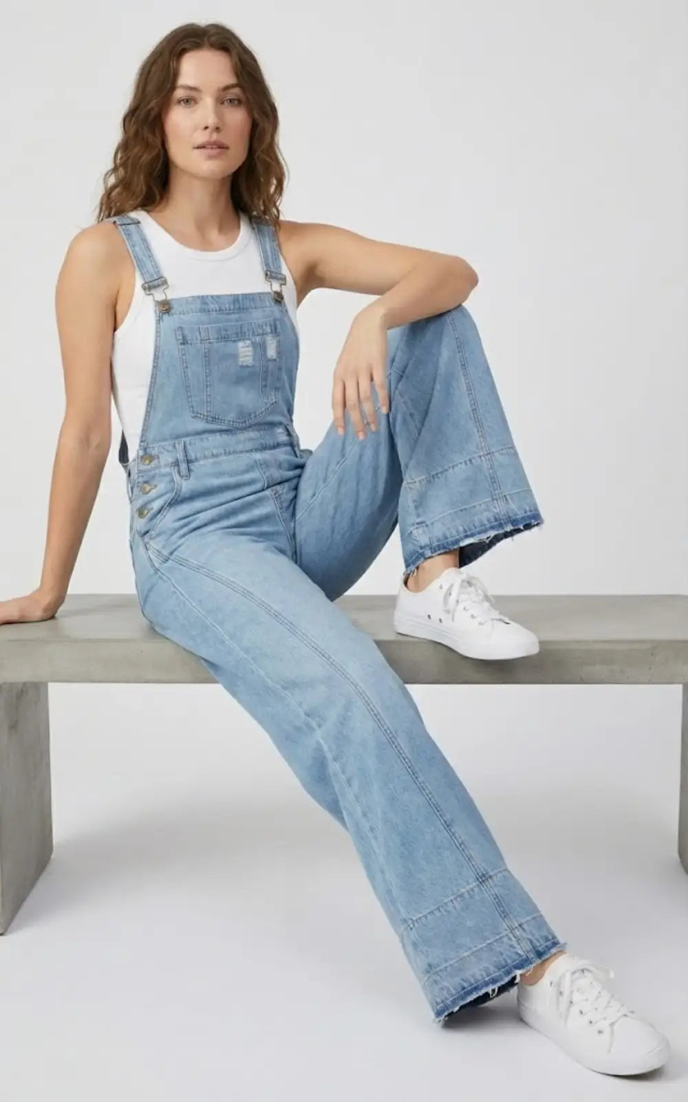 Salopette Jean Femme Large