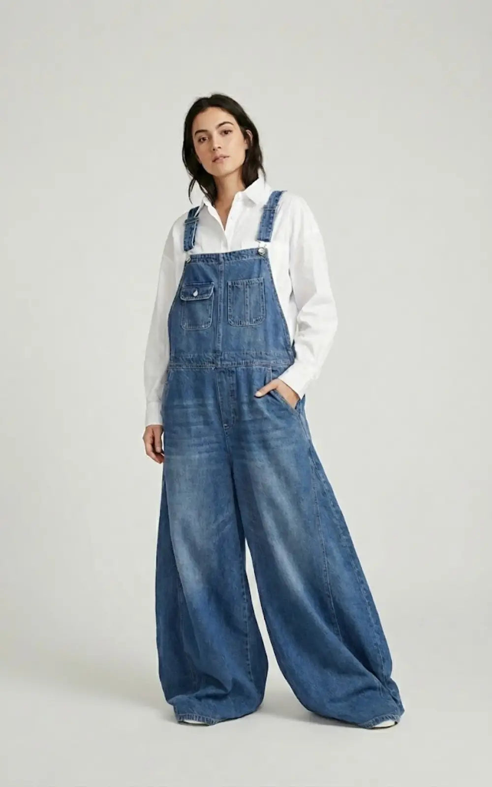 Salopette Jean Femme Oversize