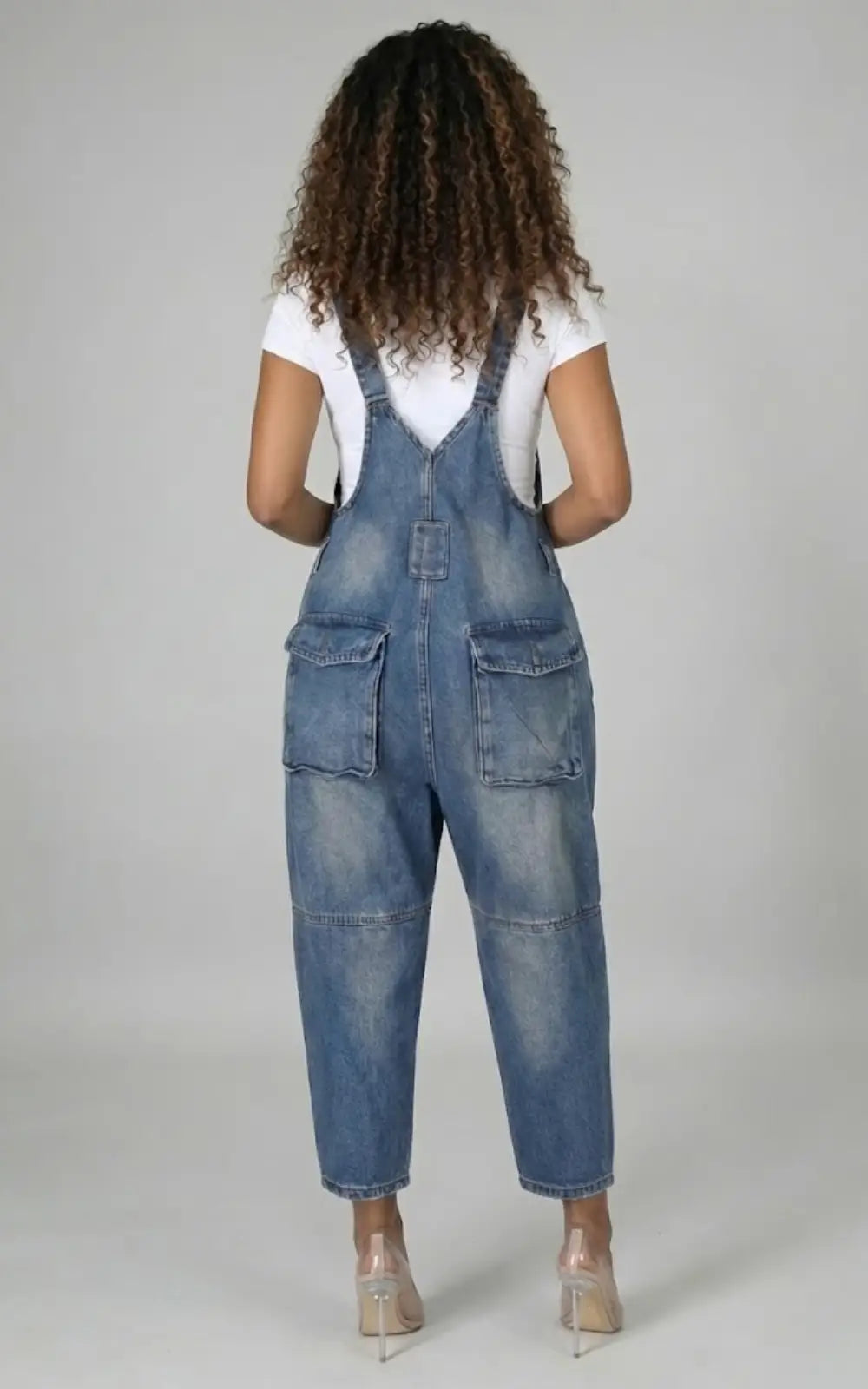 Salopette Jean Femme Sans Trous