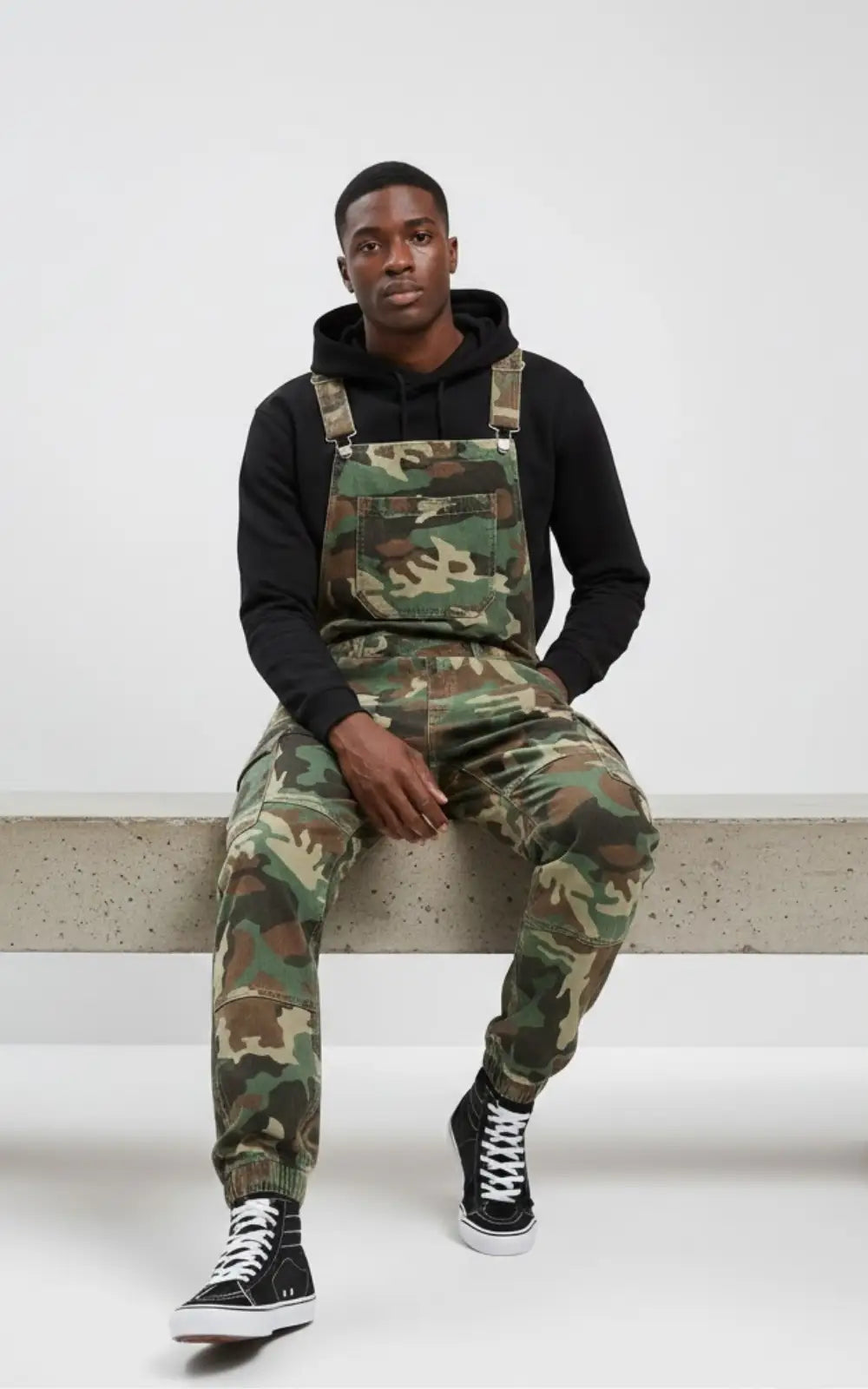 Salopette Jean Homme Camouflage
